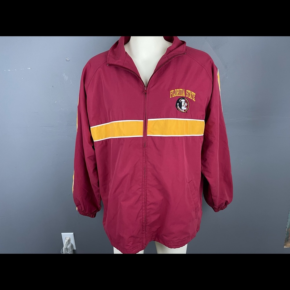NCAA Florida St Jacket Size Lg Windbreaker